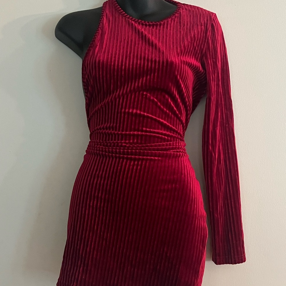 Women's Burgundy Dress
